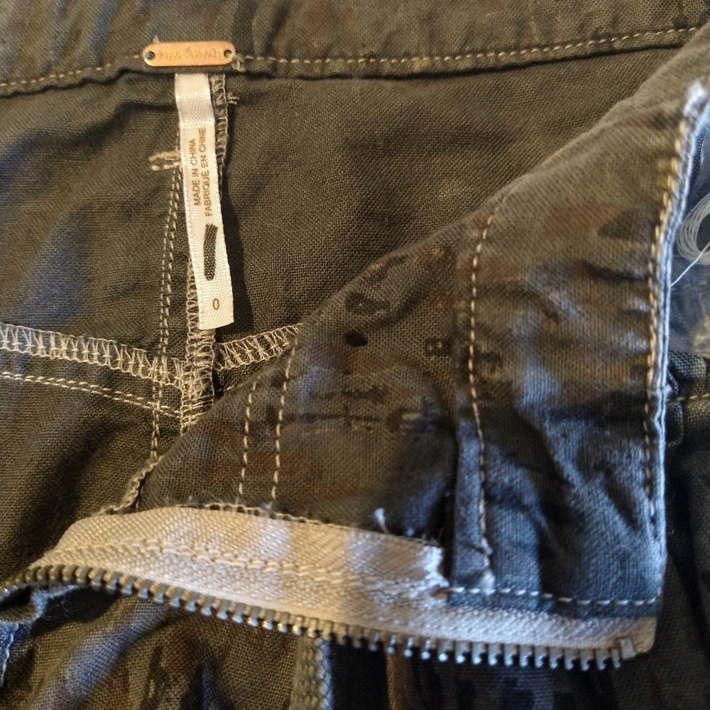 Free People High Waisted Camo Joggers - Picture 7 of 8